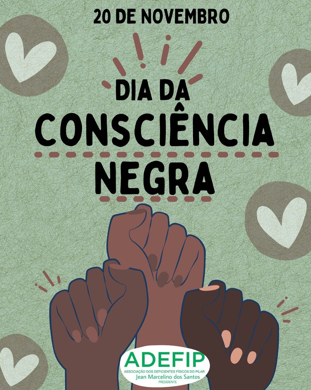 Luta Nacional, Dia da Consciência Negra – ADEFIP