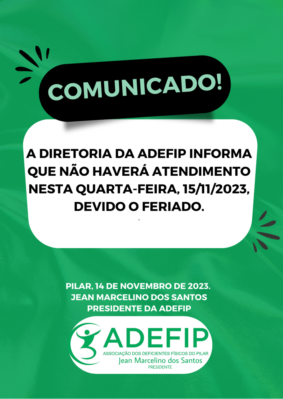 Vagas de emprego amarelo preto cartaz (1)